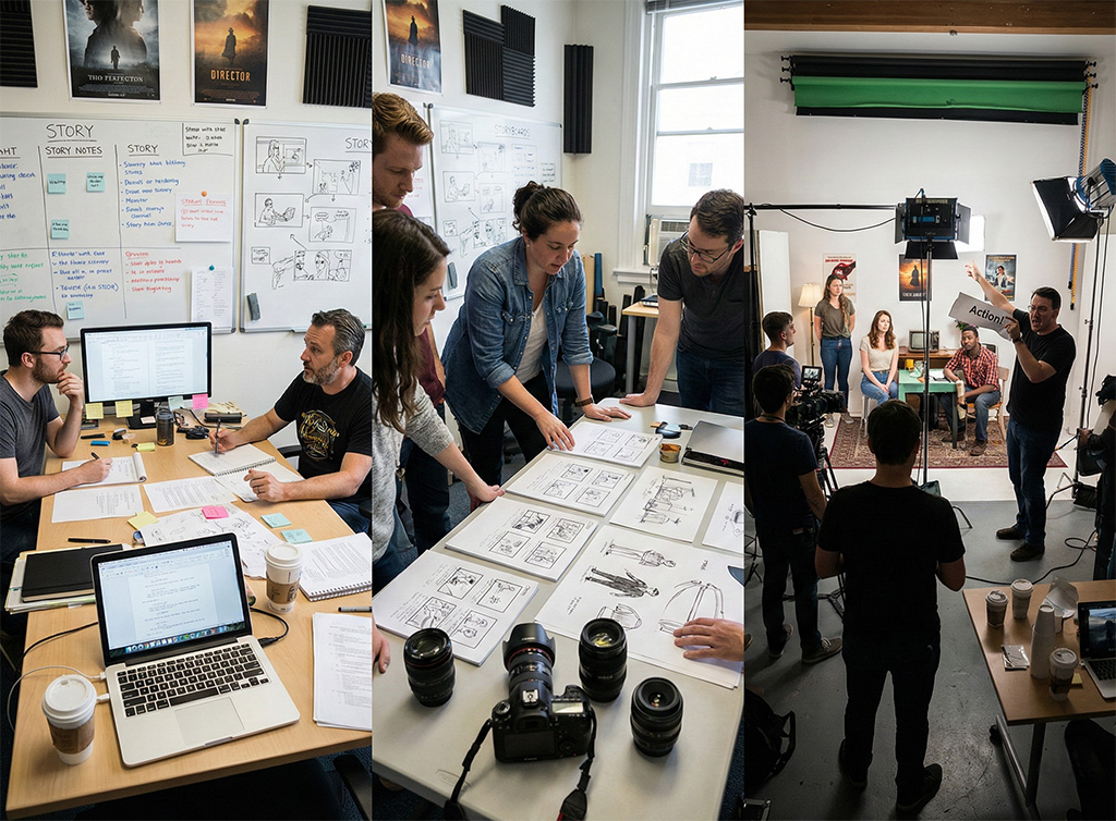 Ideazione scrittura e realizzazione di un corto