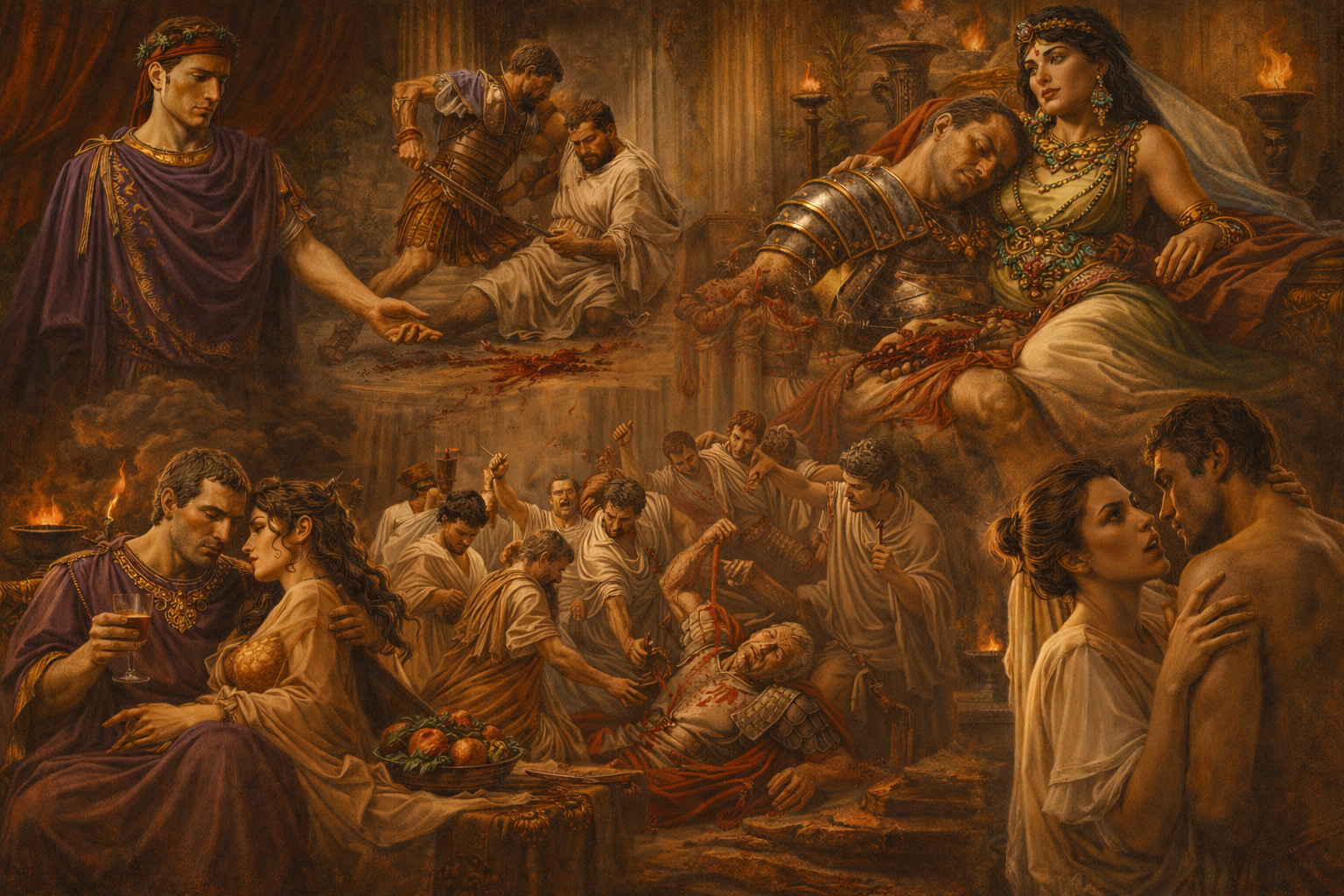 Crimini intrighi e passioni nella storia dell’antica Roma