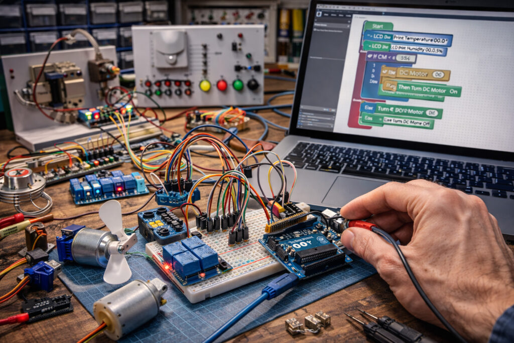 Elettronica teoria e pratica: realizziamo un sistema di automazione generico basato su Arduino