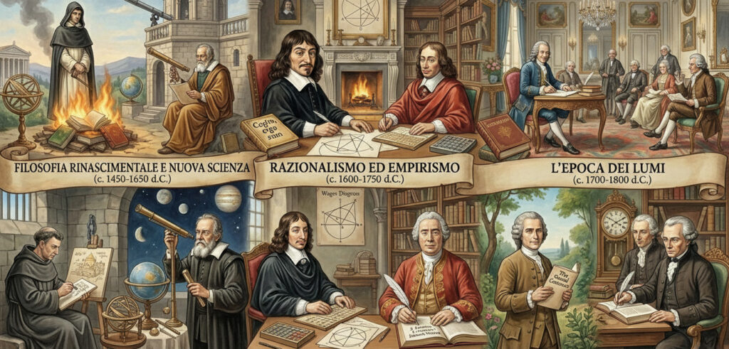 Essenza del pensiero umano (dal Rinascimento all’Epoca dei lumi) – modulo 2