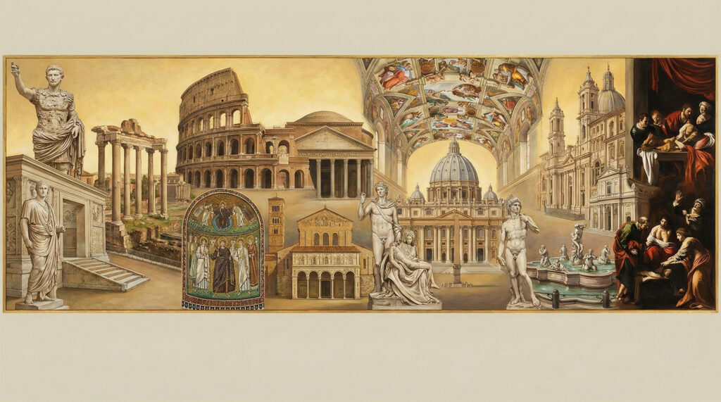 La storia di Roma attraverso l’arte, da Augusto alla Roma barocca, modulo 1
