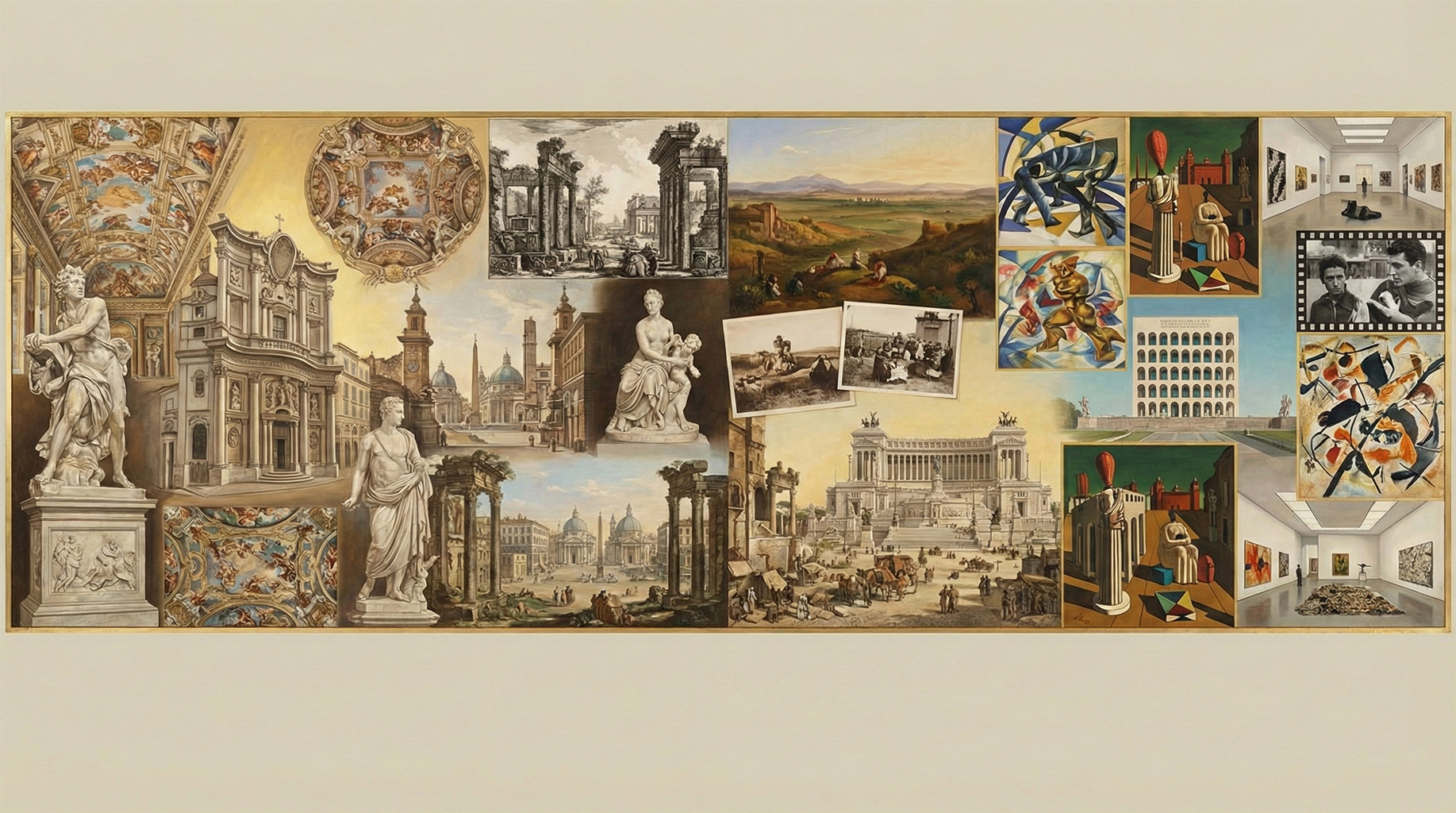 La storia di Roma attraverso l’arte dalla Roma barocca al secondo dopoguerra modulo 2