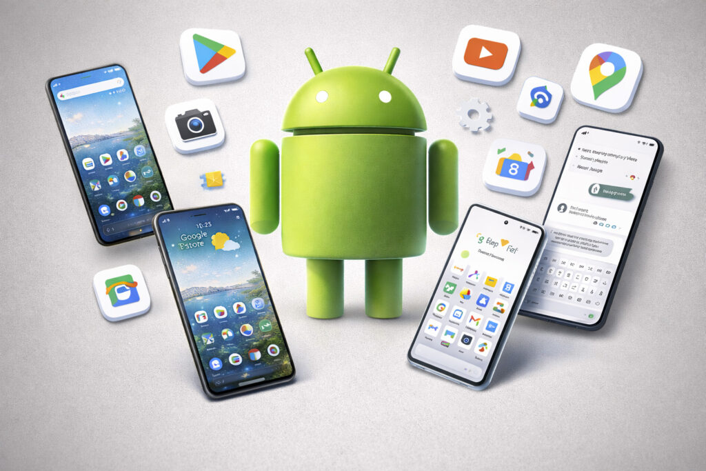 Lo smartphone Android facile