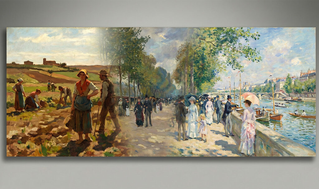 Macchiaioli e impressionisti: una partita da giocare