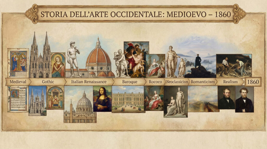 Storia dell’arte occidentale dal Medio Evo al 1860 – modulo 1