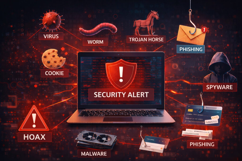 Virus e malware, conoscerli per difendersi e fare acquisti e pagamenti online in sicurezza